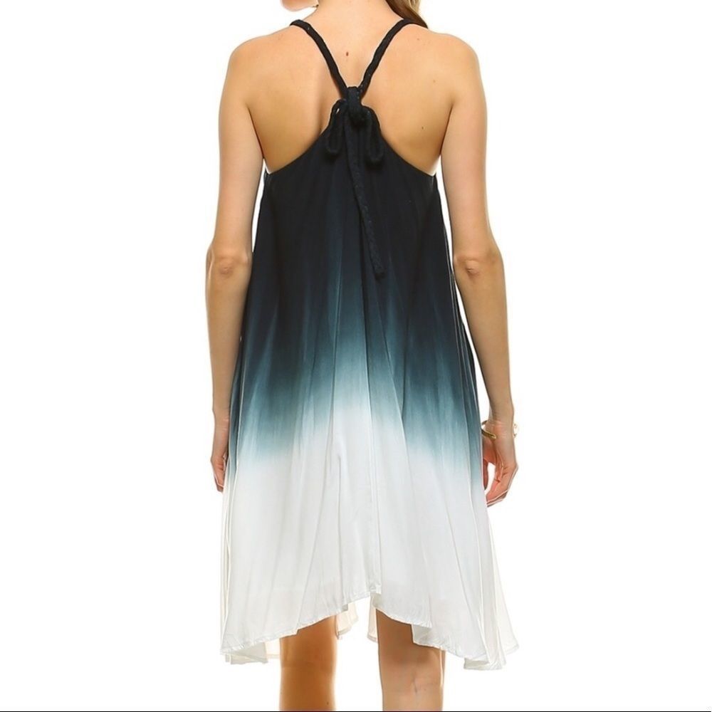 Braided Strap Ombre Dress - Picture 4 of 6